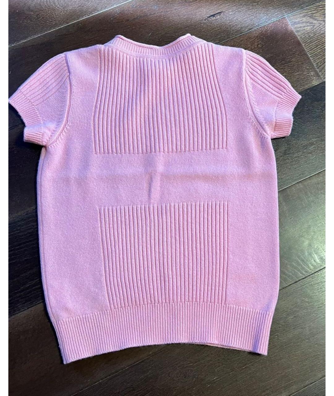 HERMES PRE-OWNED Розовый кашемировый джемпер / свитер, фото 7