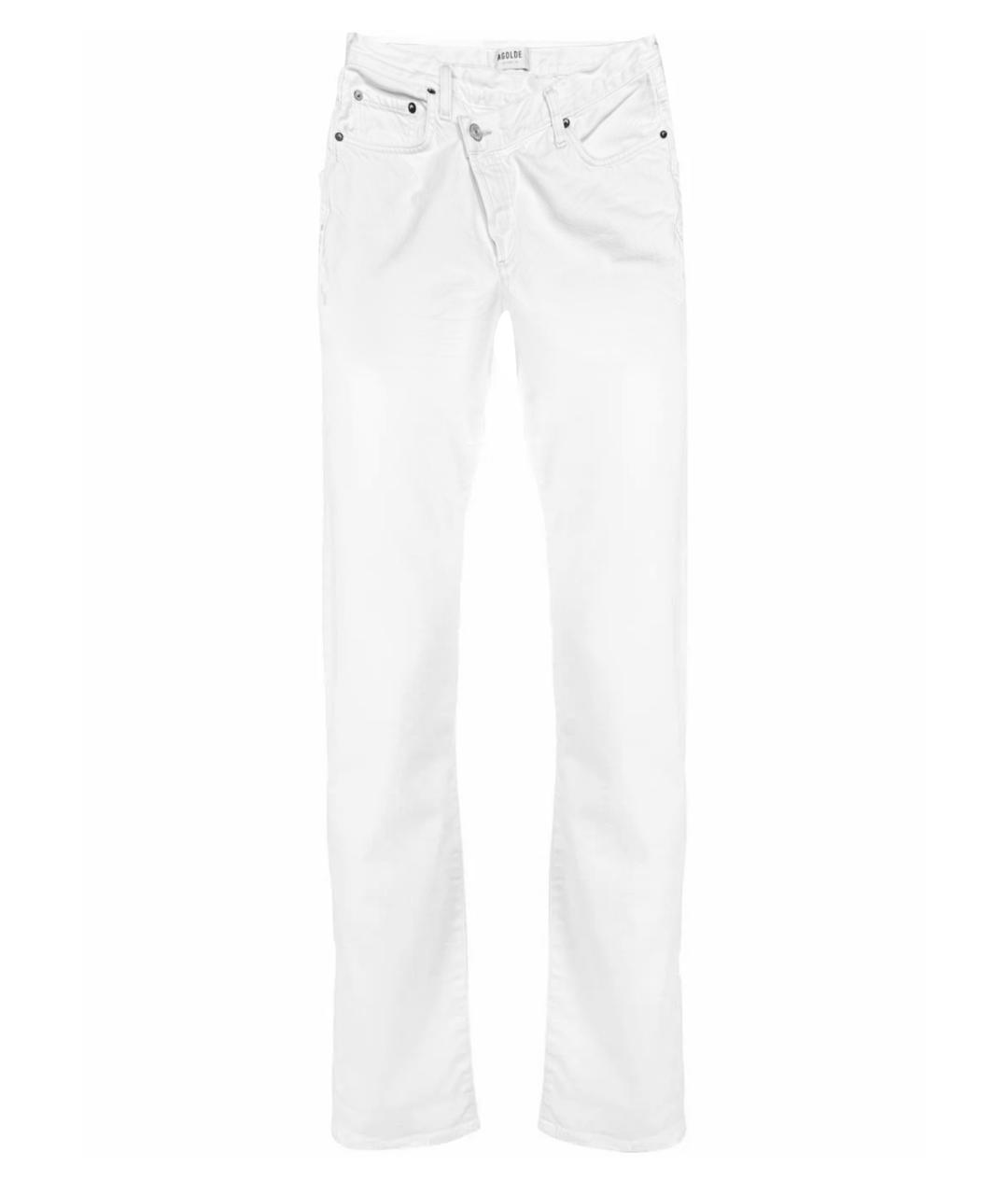AGOLDE Белые прямые джинсы, фото 1