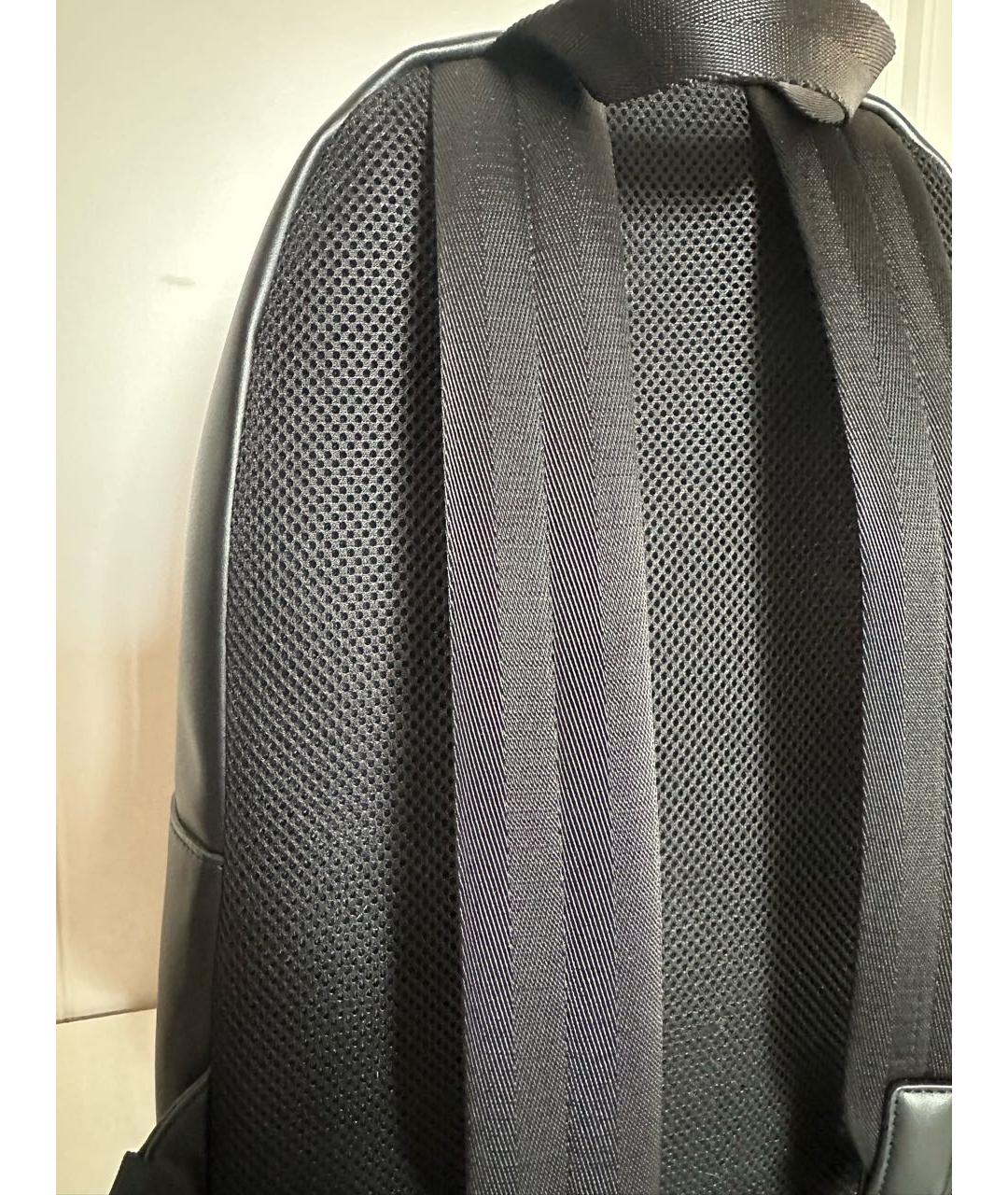 CALVIN KLEIN Черный рюкзак из искусственной кожи, фото 3