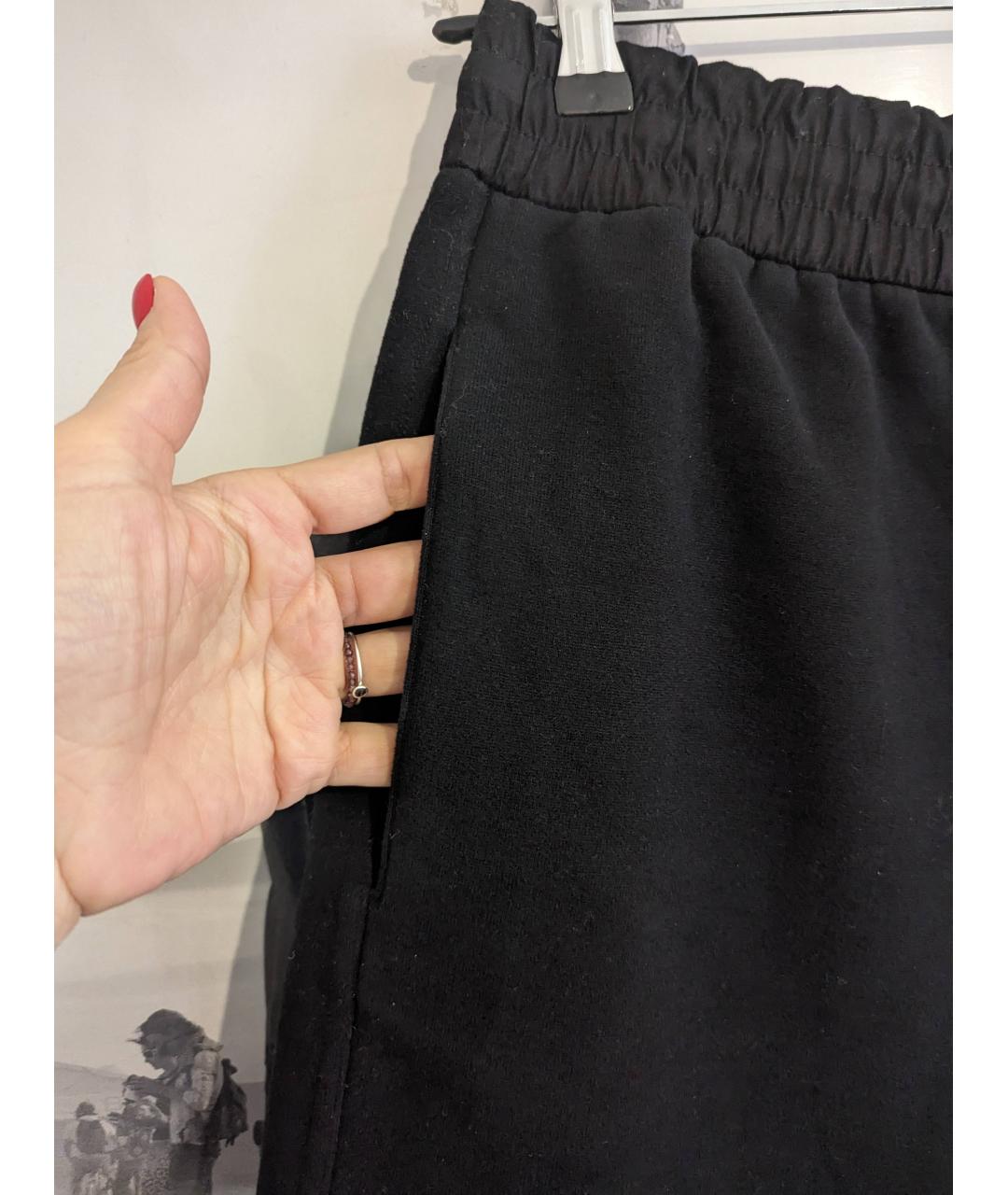 SAINT LAURENT Черные хлопковые шорты, фото 6