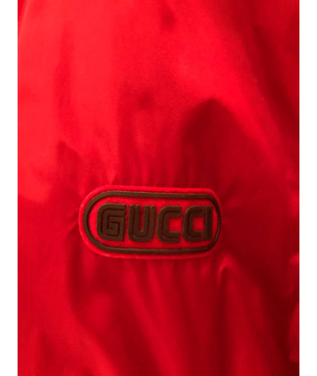 GUCCI Черная синтетическая куртка, фото 8
