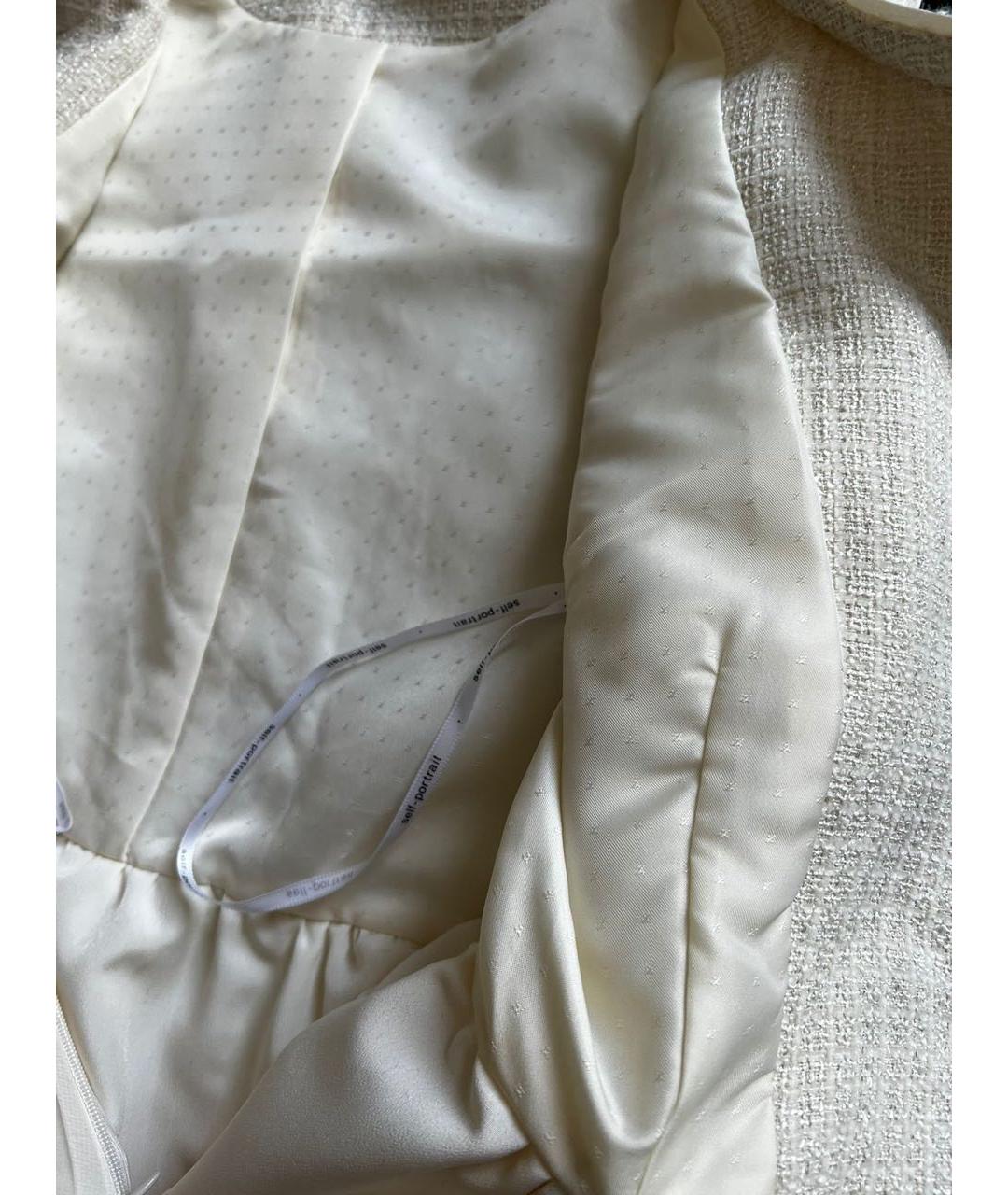 SELF-PORTRAIT Белое платье, фото 7