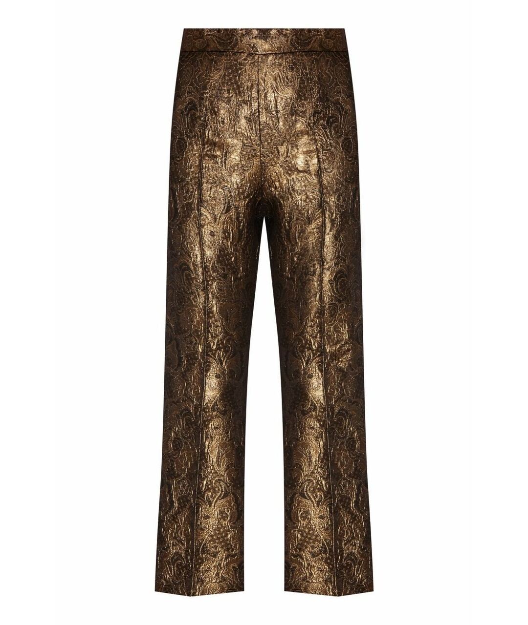 SANDRO Золотые прямые брюки, фото 1