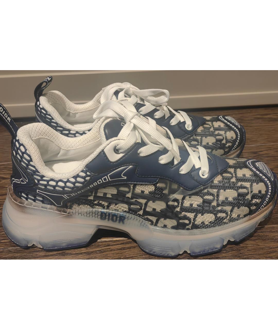 CHRISTIAN DIOR PRE-OWNED Синие синтетические кроссовки, фото 9