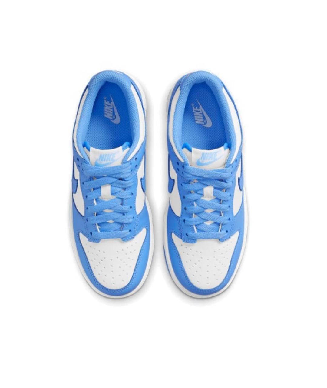 NIKE Голубые кожаные кроссовки, фото 3