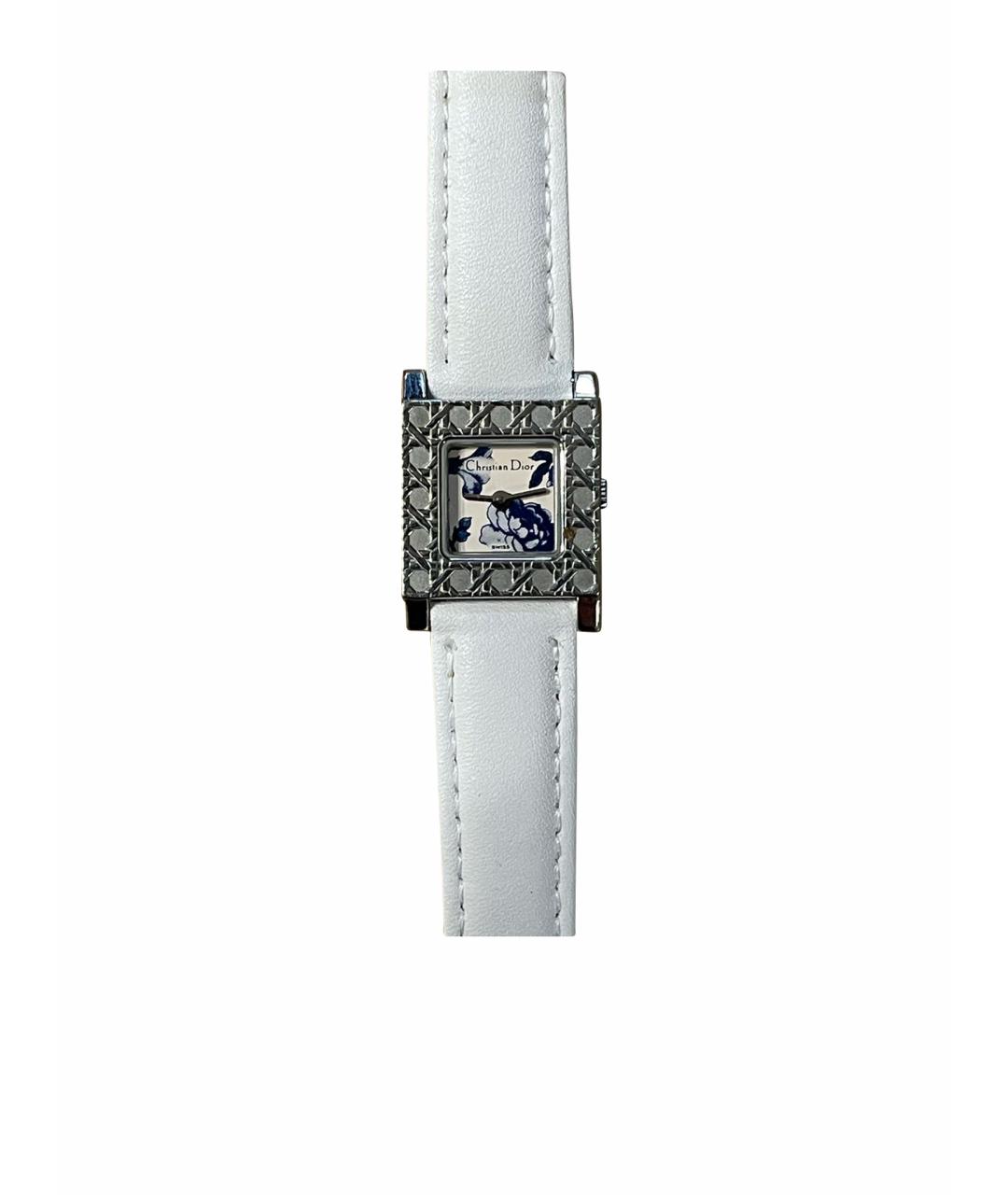 CHRISTIAN DIOR PRE-OWNED Белые стальные часы, фото 1
