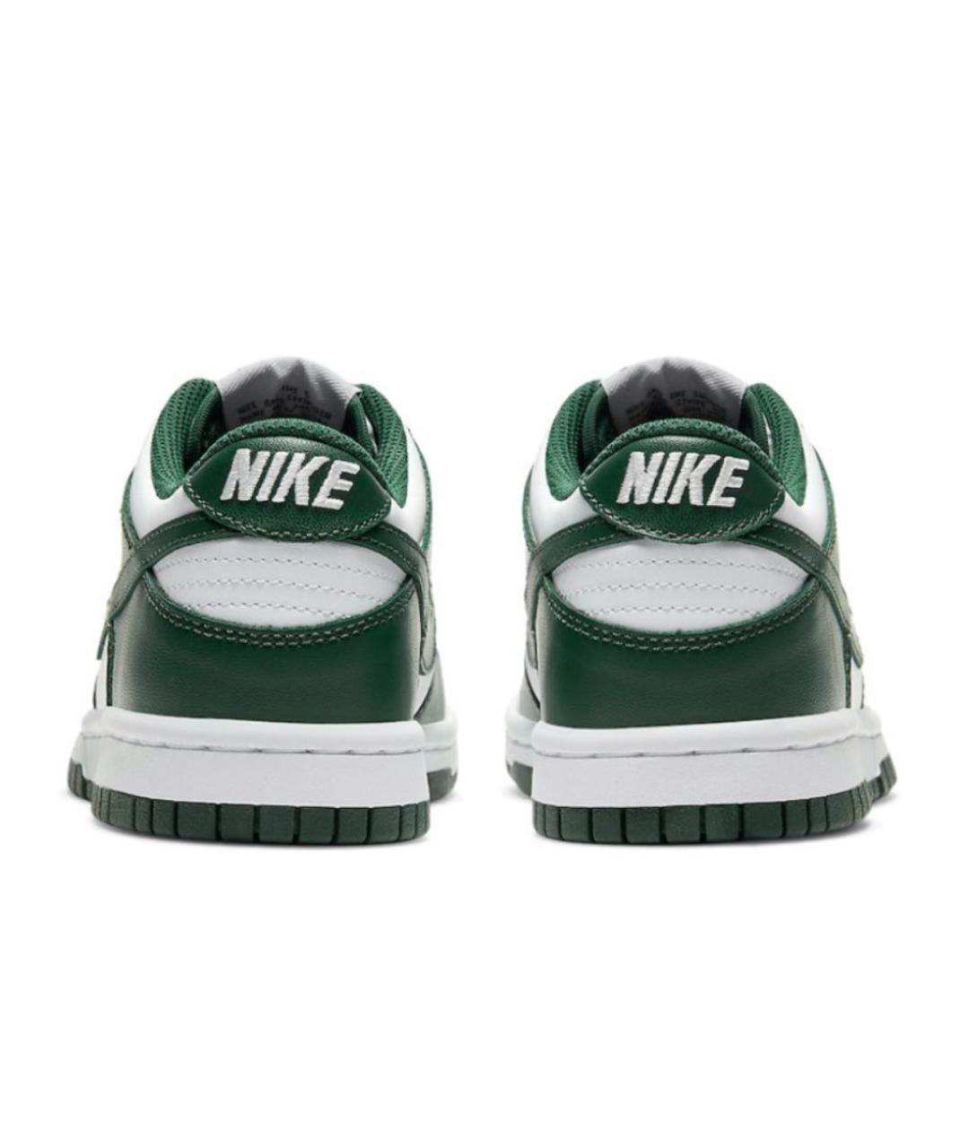 NIKE Зеленые кроссовки из лакированной кожи, фото 4