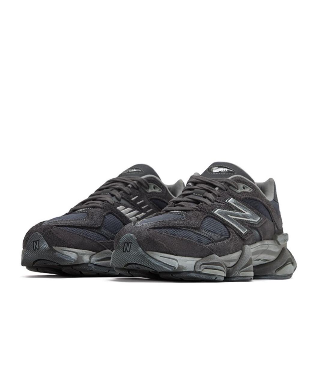 NEW BALANCE Антрацитовые замшевые кроссовки, фото 2