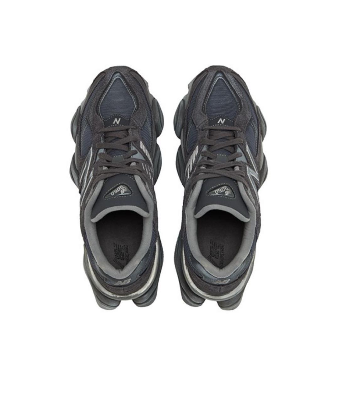 NEW BALANCE Антрацитовые замшевые кроссовки, фото 3