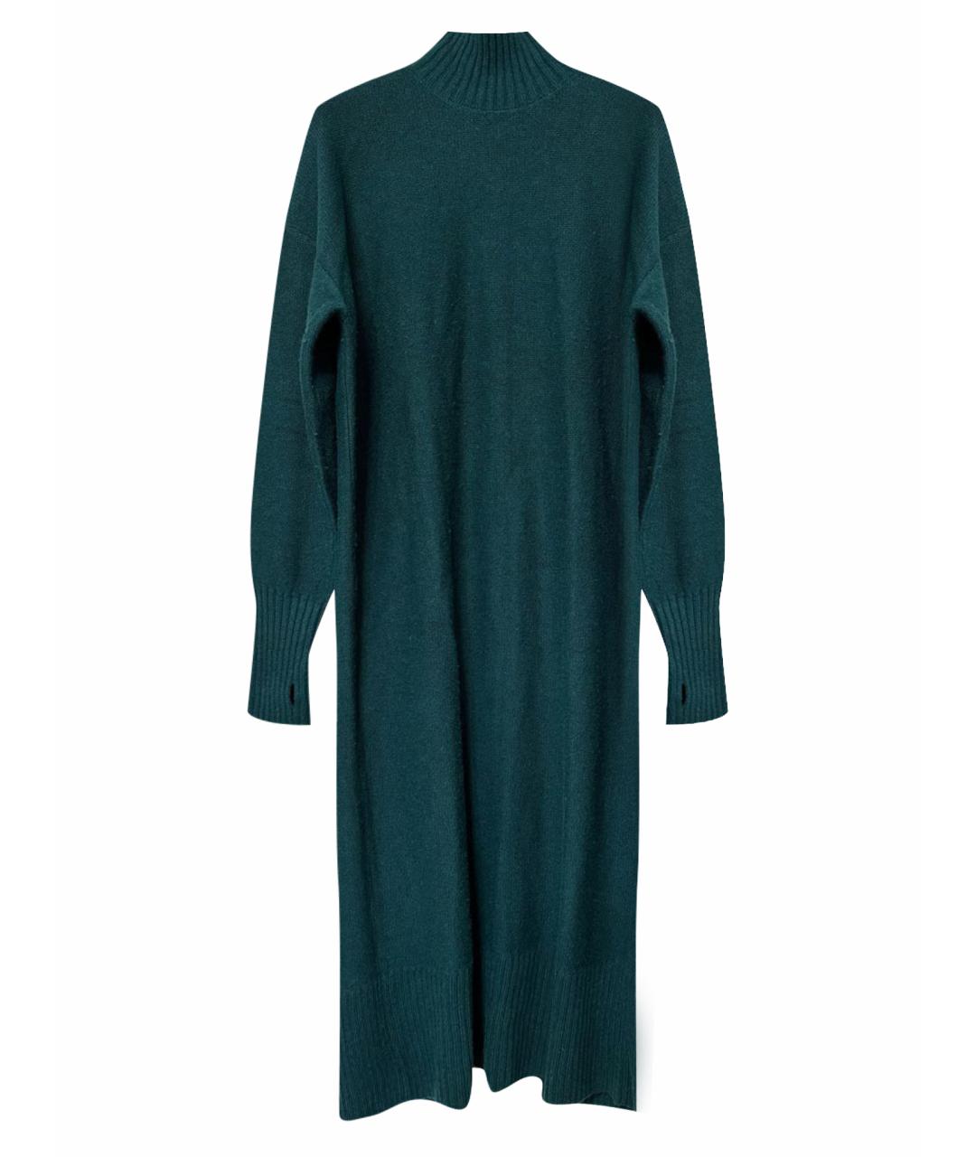 COS Зеленые шерстяное повседневное платье, фото 1