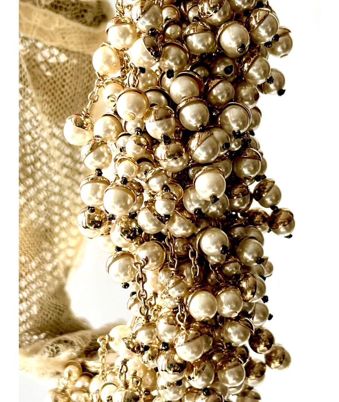 CHRISTIAN DIOR Белое колье, фото 3