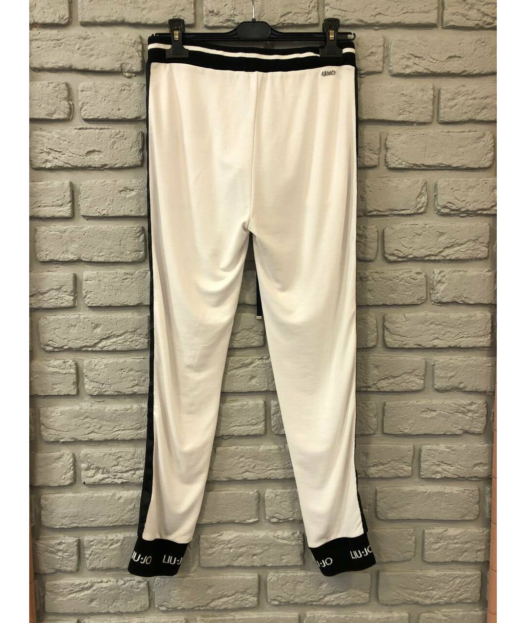 LIU JO Белые прямые брюки, фото 2