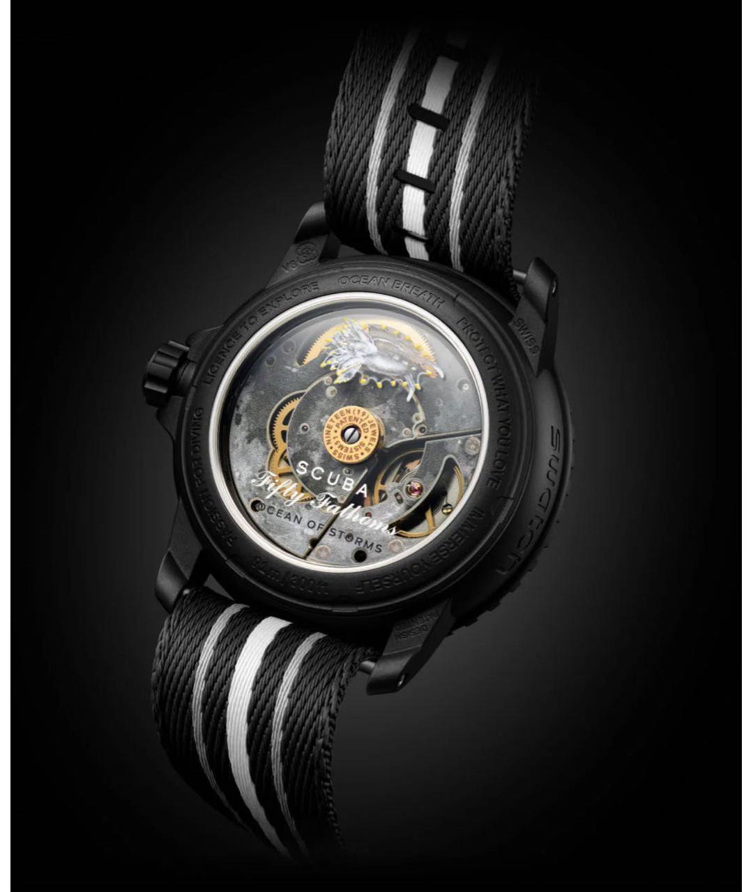 Blancpain Черные керамические часы, фото 2