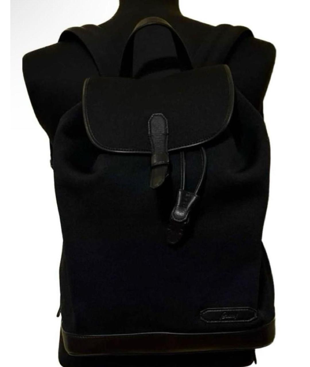 BRIONI Черный рюкзак, фото 3
