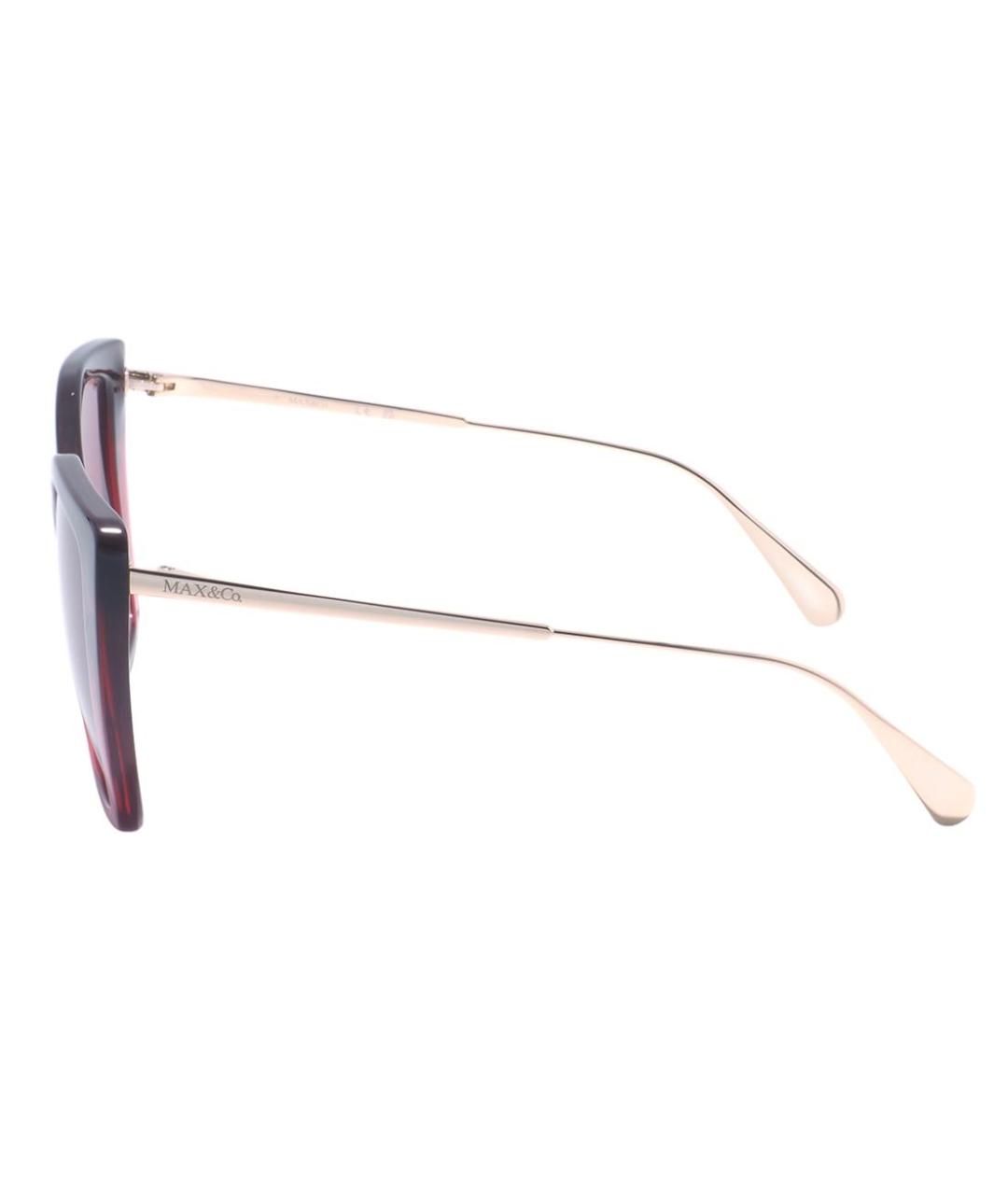 MAX&CO Розовые пластиковые солнцезащитные очки, фото 3