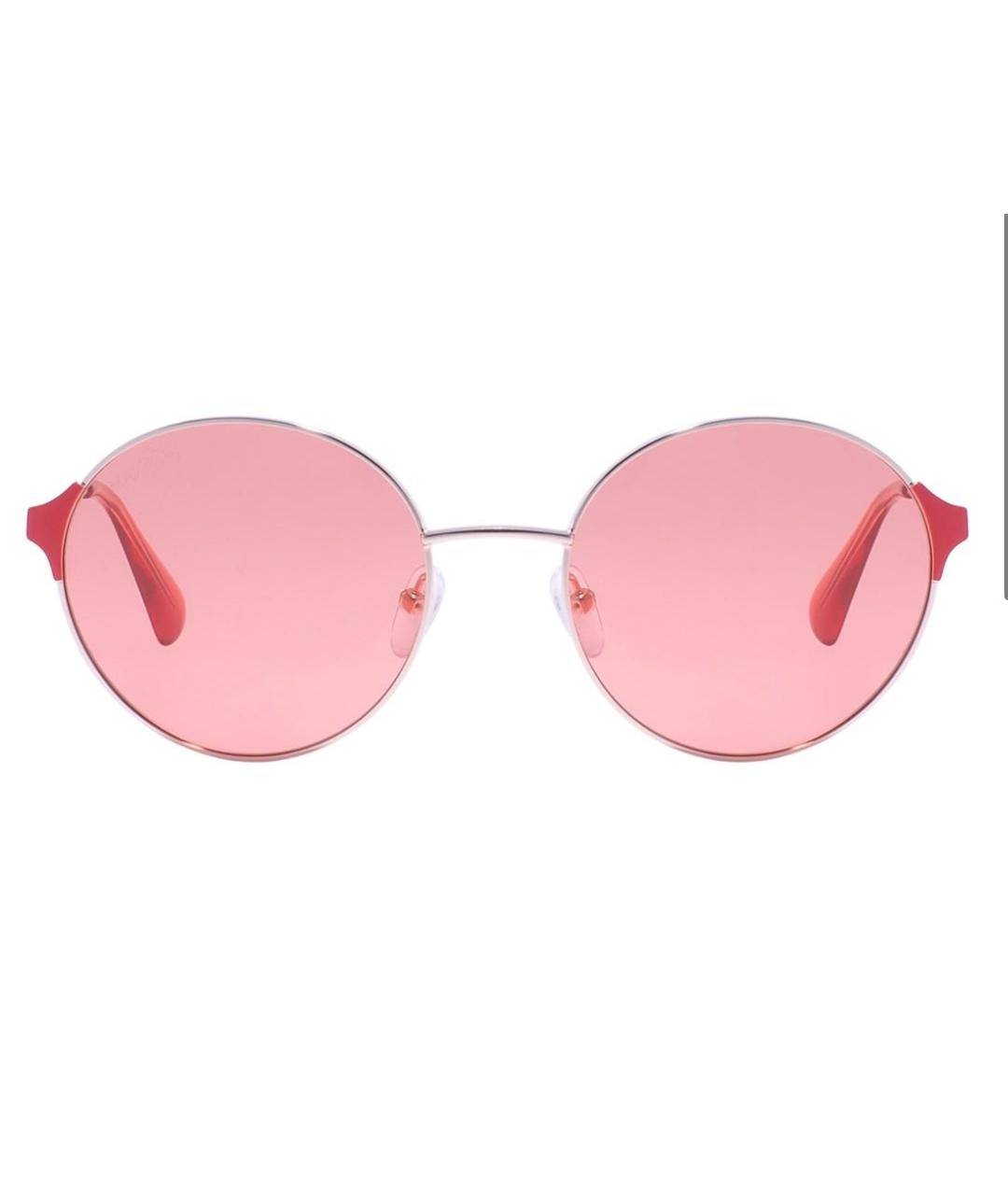 MAX&CO Розовые металлические солнцезащитные очки, фото 2