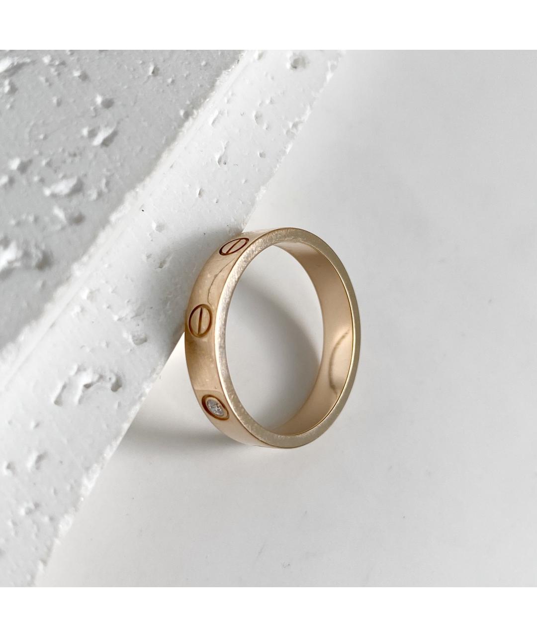 CARTIER Золотое кольцо из розового золота, фото 4