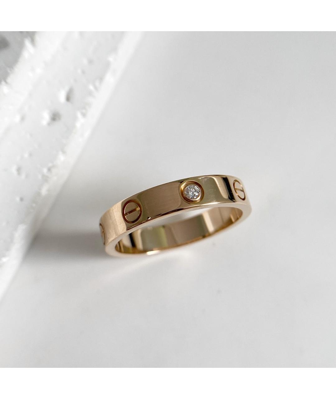 CARTIER Золотое кольцо из розового золота, фото 3