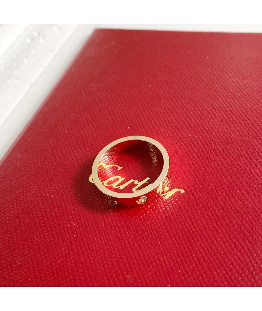 CARTIER Золотое кольцо из розового золота, фото 5