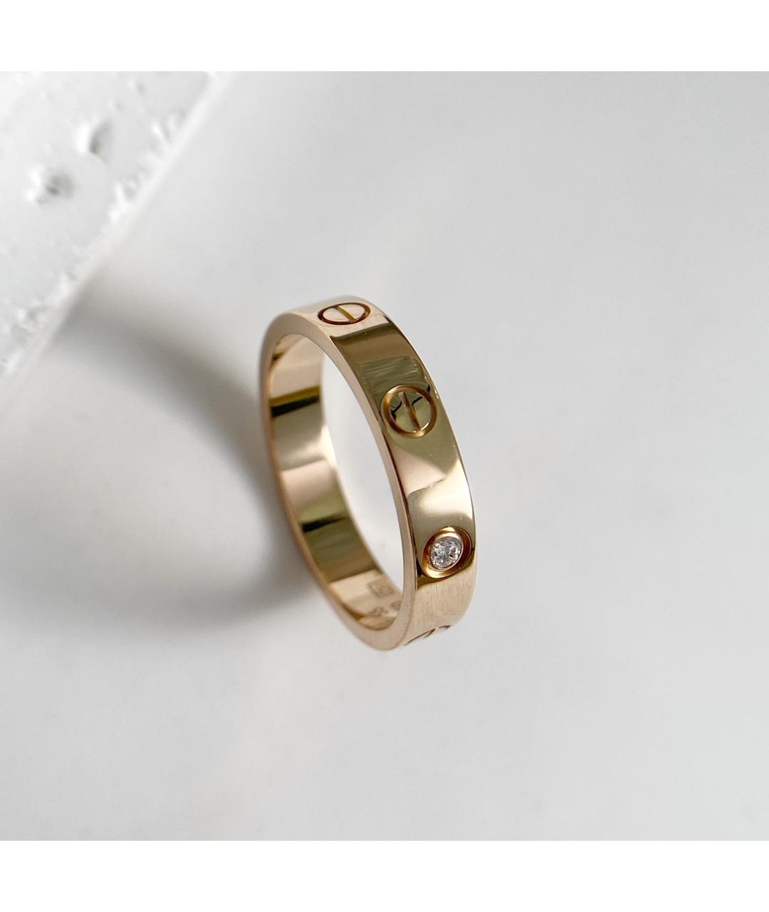 CARTIER Золотое кольцо из розового золота, фото 2