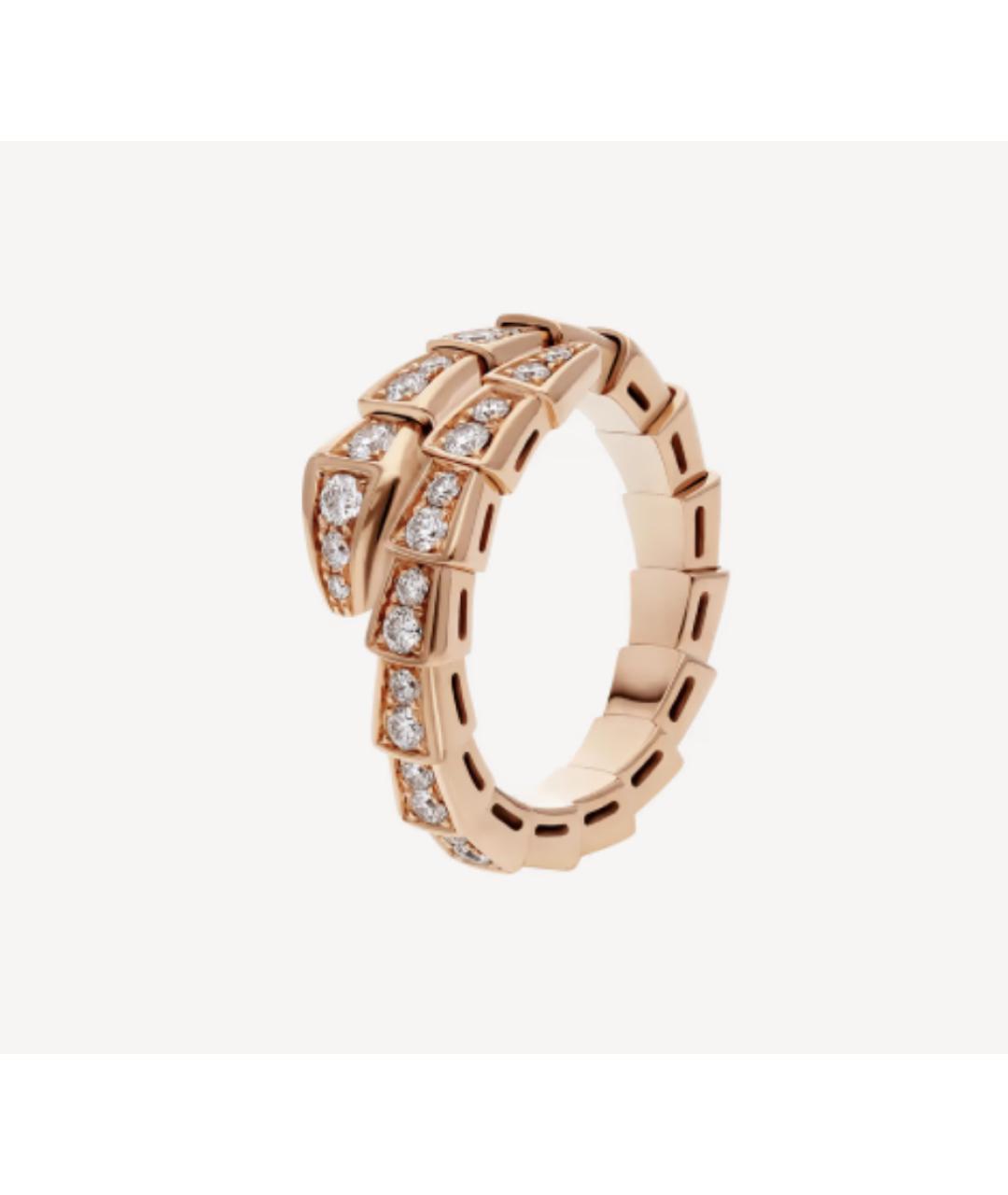 BVLGARI Золотое кольцо из розового золота, фото 7