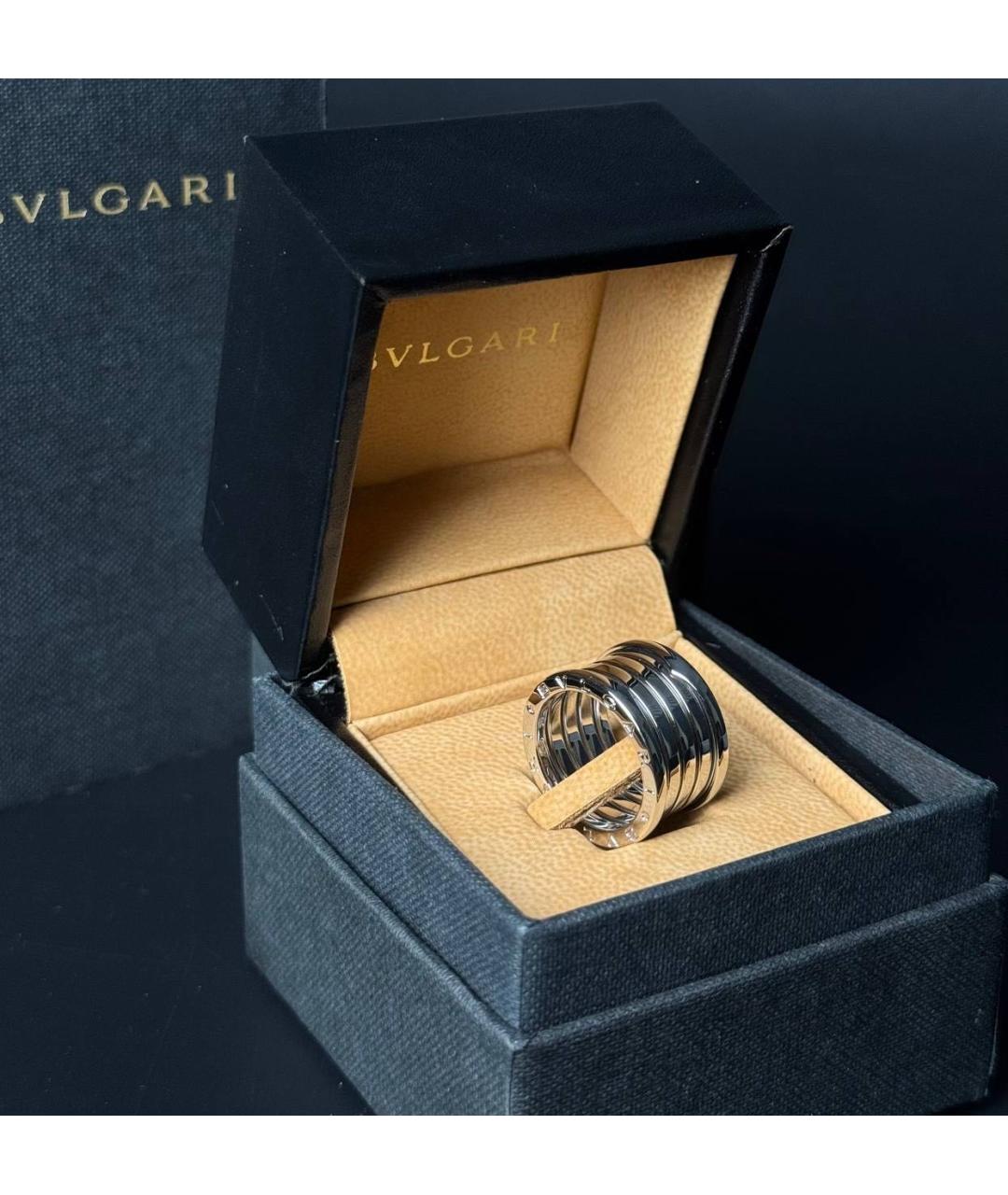 BVLGARI Кольцо из белого золота, фото 4