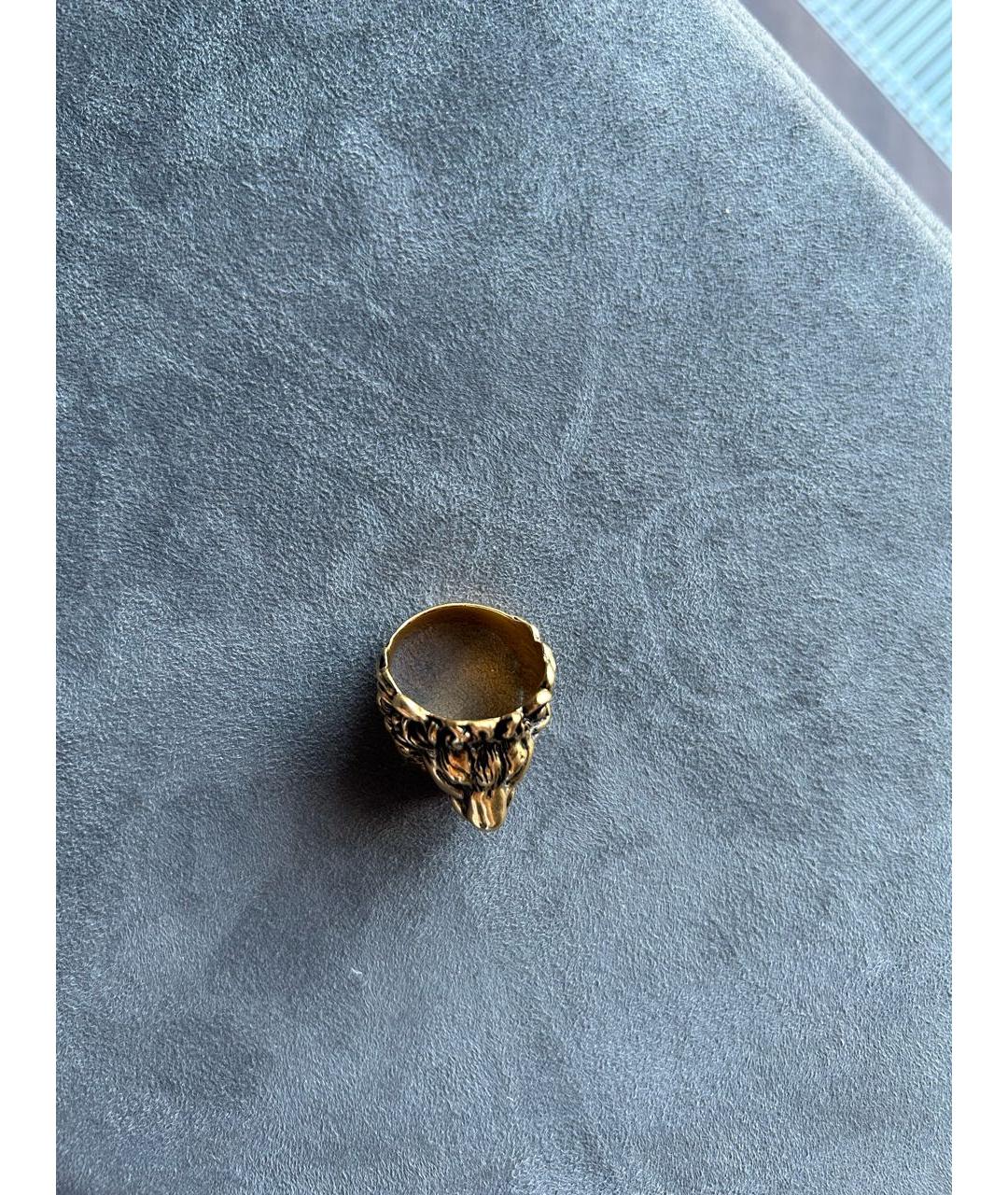 GUCCI Золотое латунное кольцо, фото 4