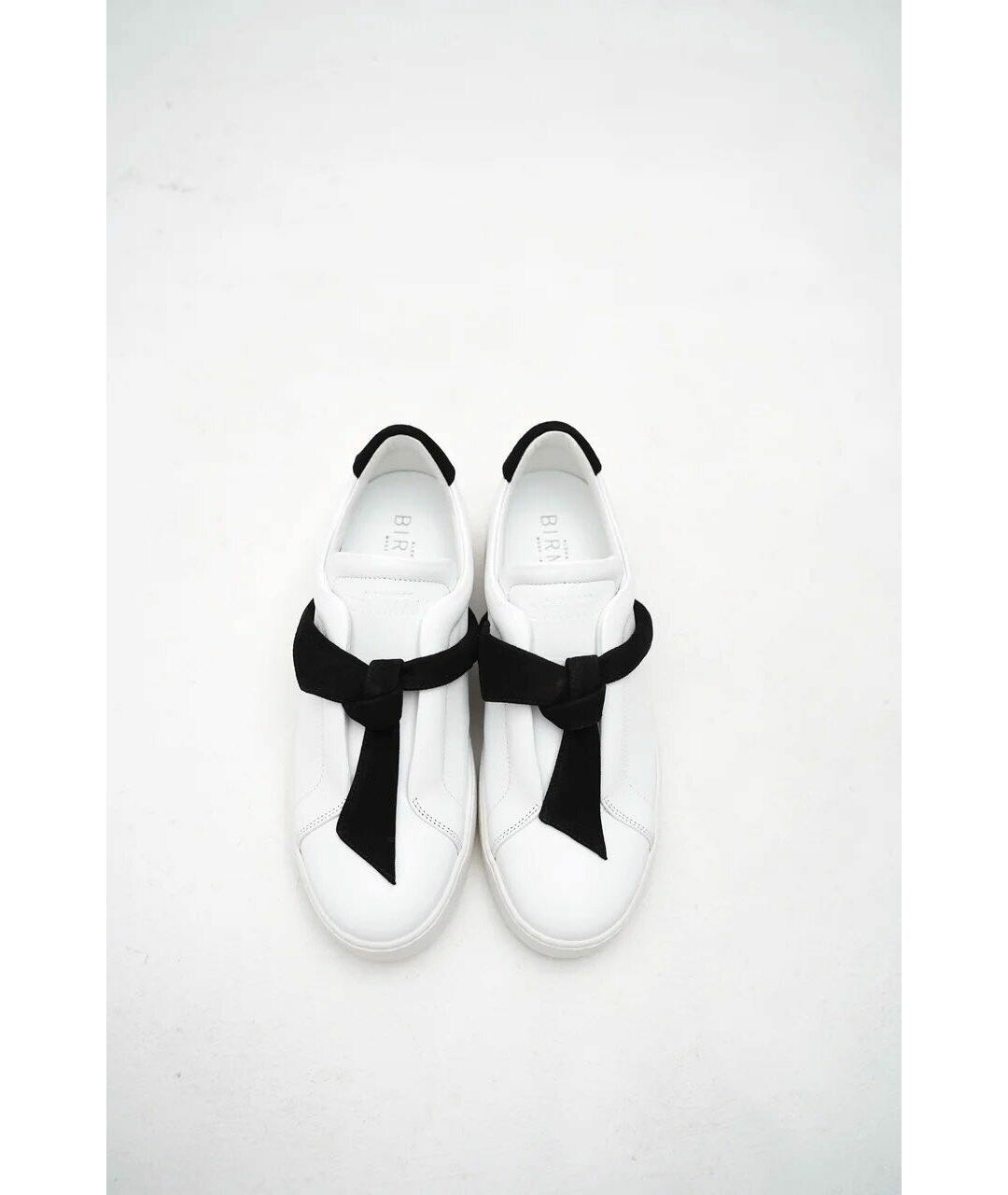 ALEXANDRE BIRMAN Белые кожаные кроссовки, фото 6