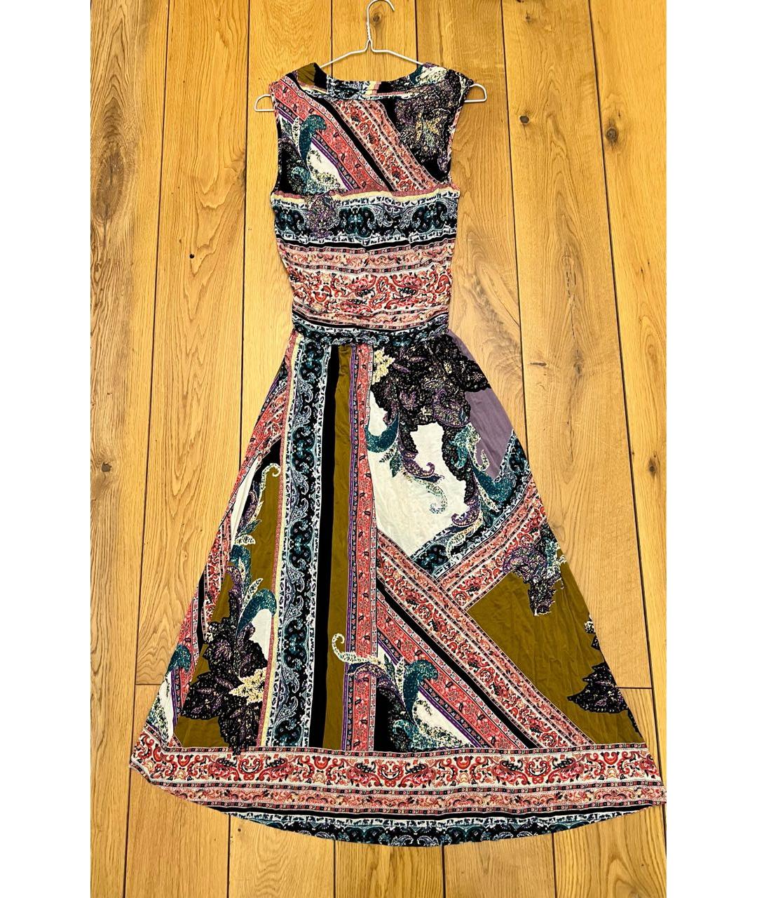 ETRO Мульти вискозное повседневное платье, фото 2