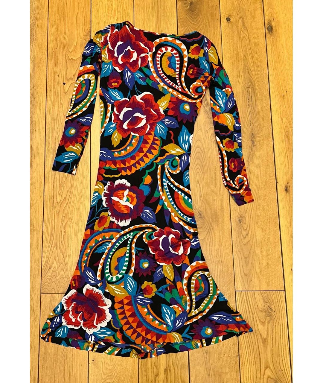 ETRO Мульти вискозное повседневное платье, фото 2
