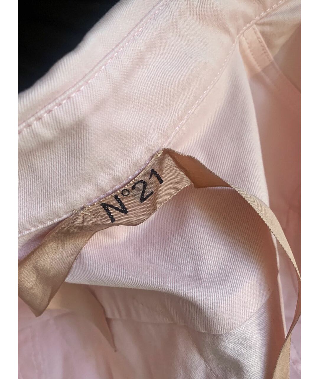 №21 Розовая хлопко-эластановая куртка, фото 3