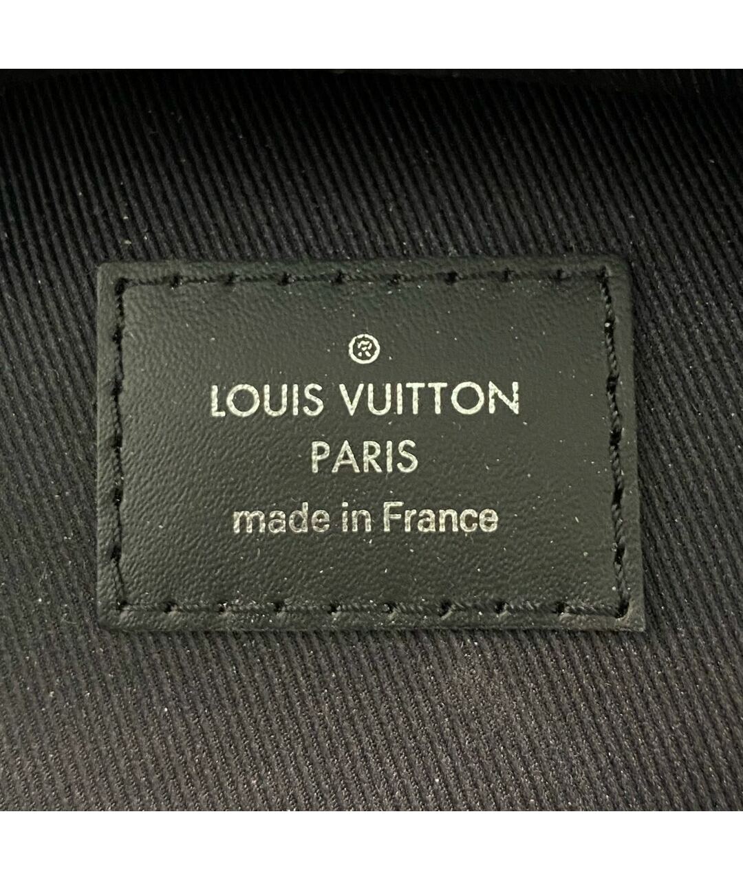 LOUIS VUITTON PRE-OWNED Черный рюкзак, фото 7