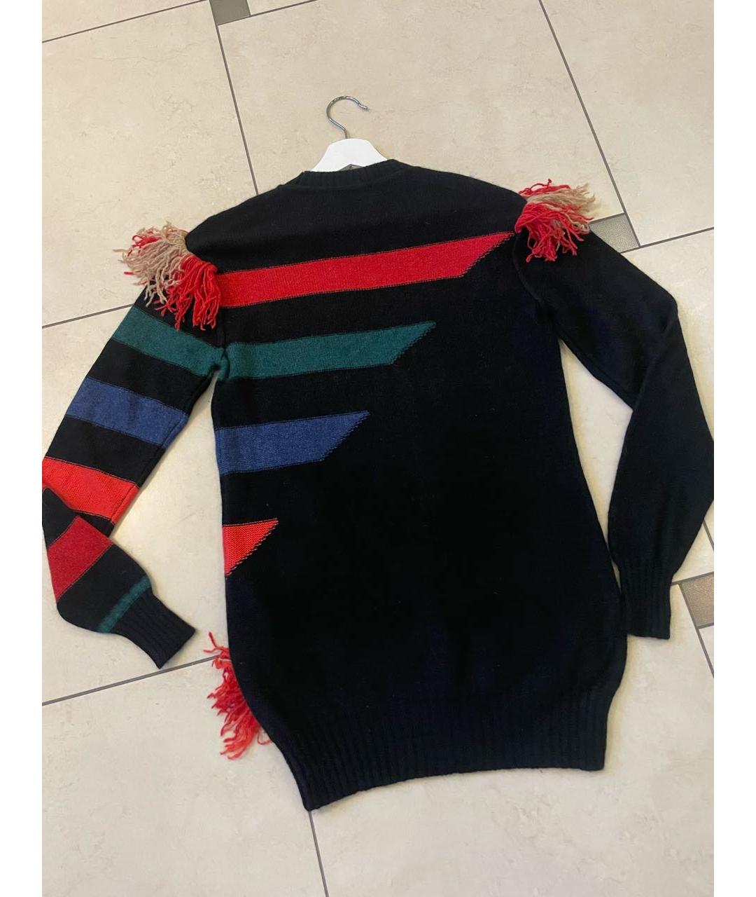 SONIA RYKIEL Черный кашемировый джемпер / свитер, фото 2