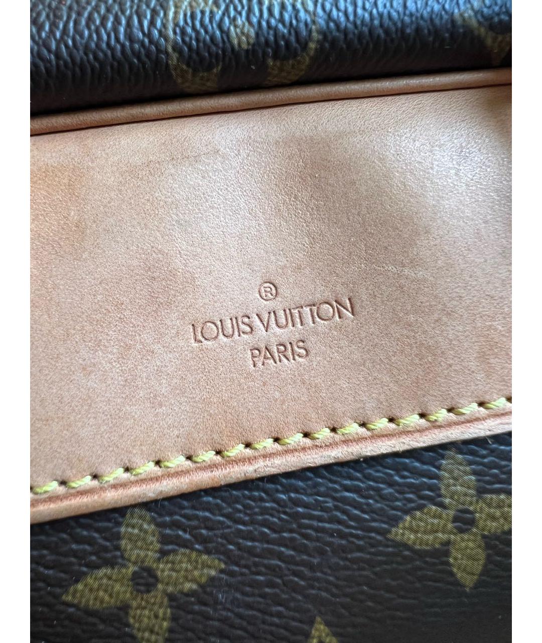 LOUIS VUITTON Коричневая сумка с короткими ручками, фото 6