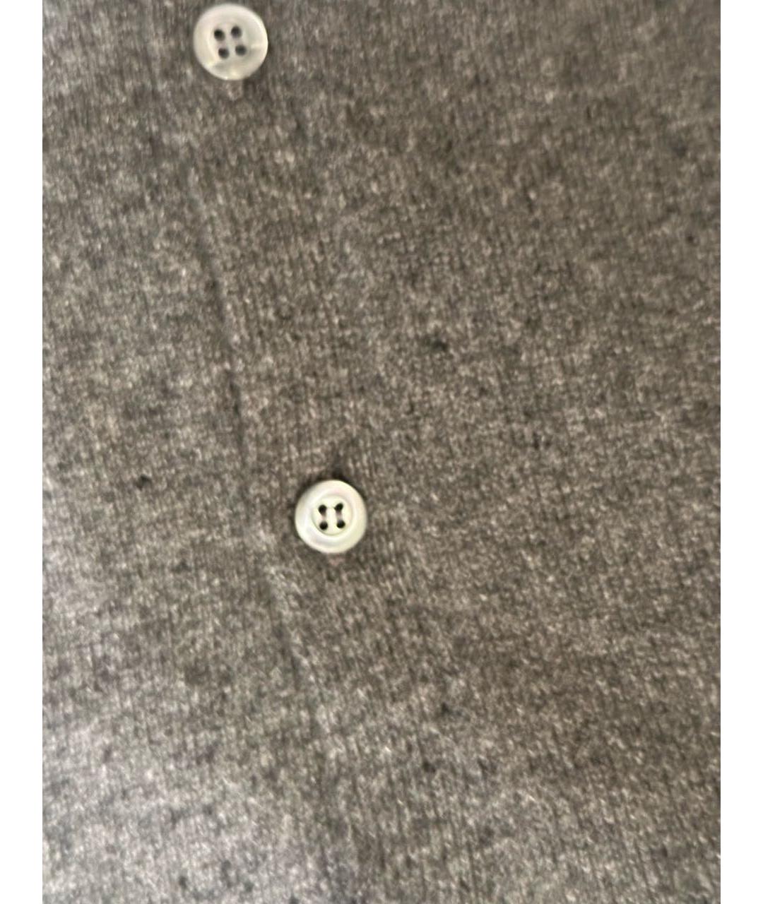 PRADA Серый кашемировый джемпер / свитер, фото 7