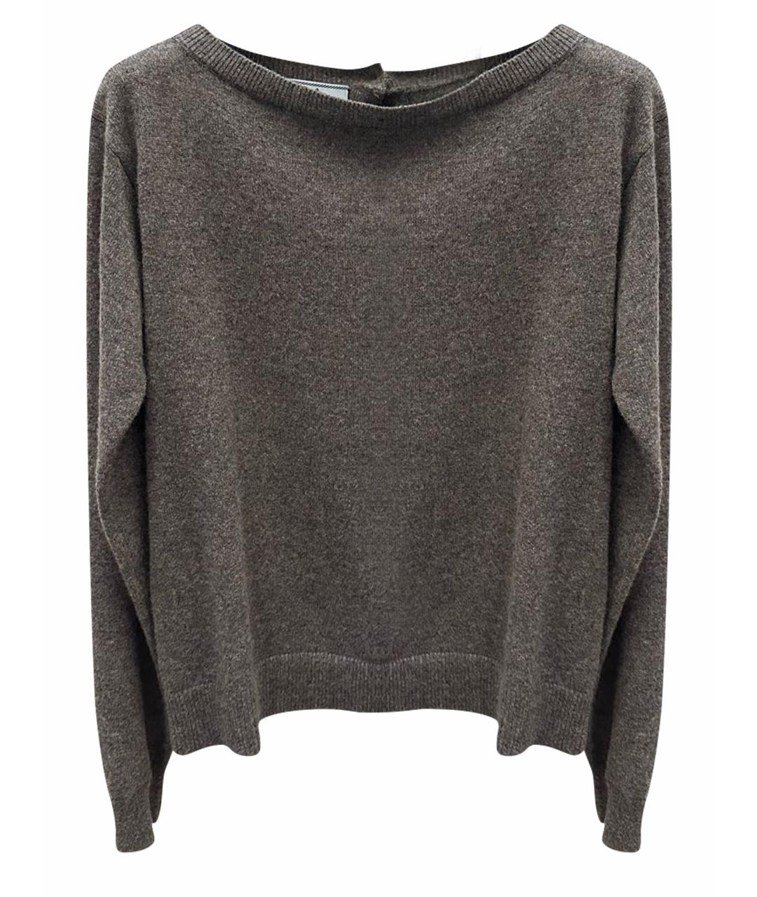 PRADA Серый кашемировый джемпер / свитер, фото 1