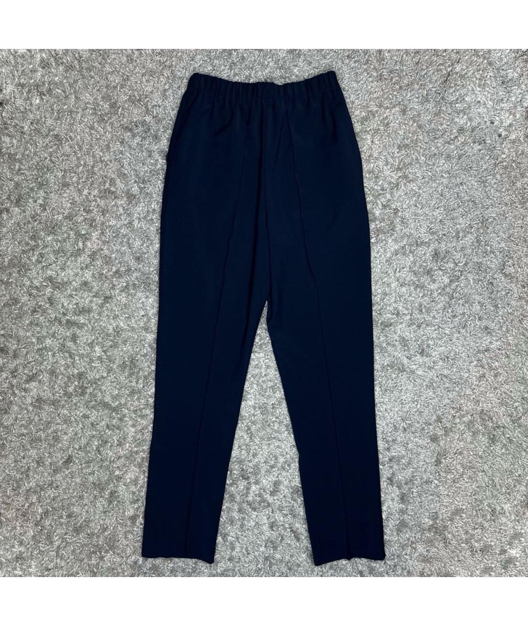 FENDI Темно-синие брюки узкие, фото 3