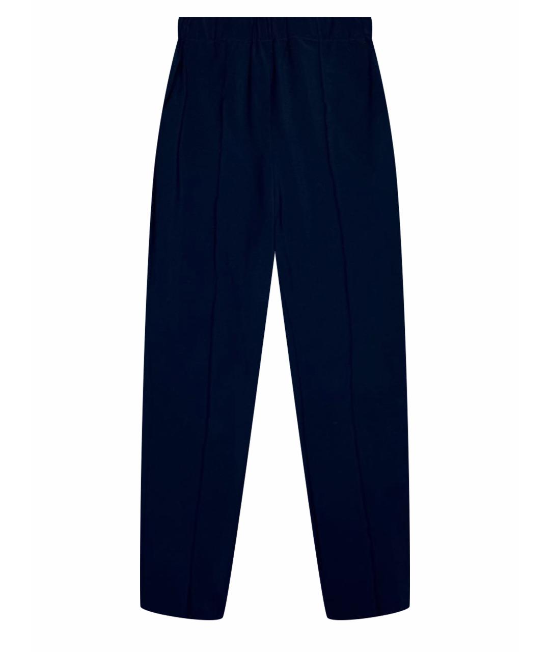 FENDI Темно-синие брюки узкие, фото 1