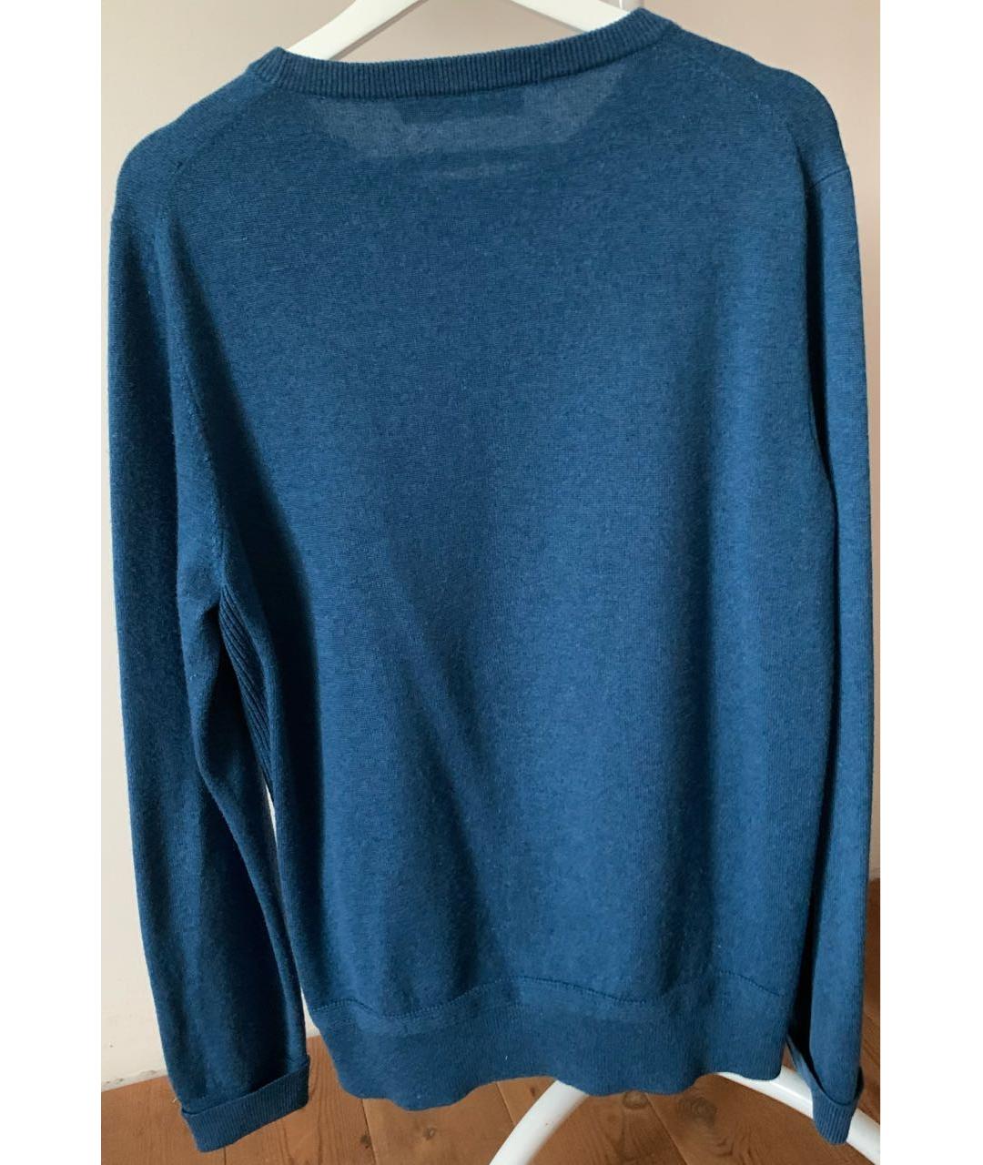 LOUIS VUITTON PRE-OWNED Синий кашемировый джемпер / свитер, фото 2