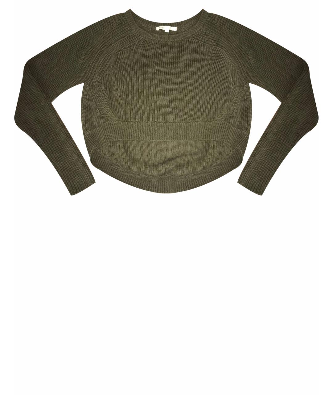 MAJE Зеленый льняной джемпер / свитер, фото 1