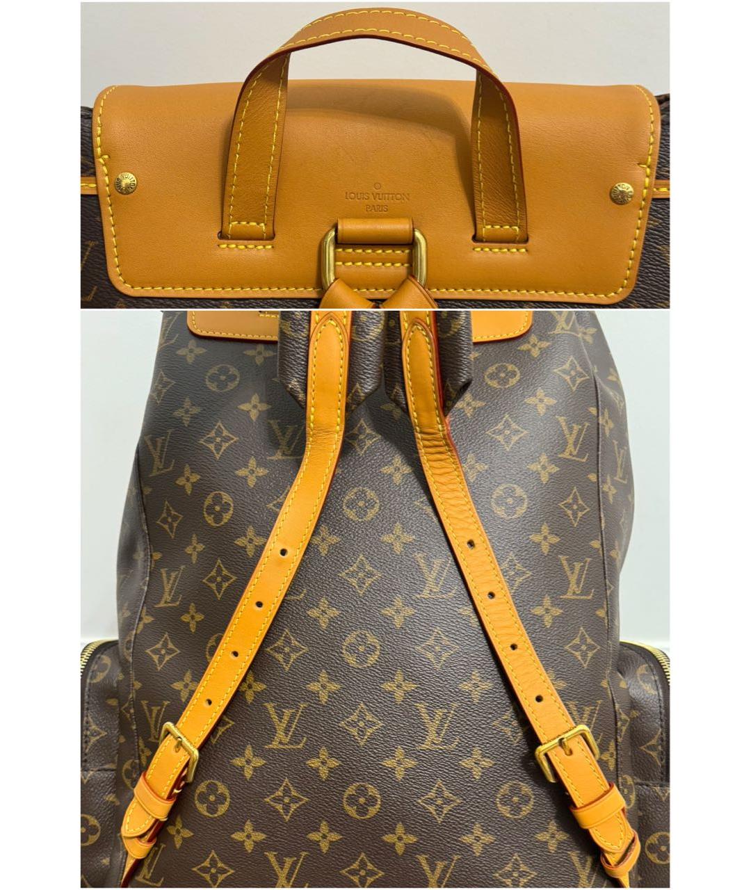 LOUIS VUITTON Коричневый рюкзак, фото 6