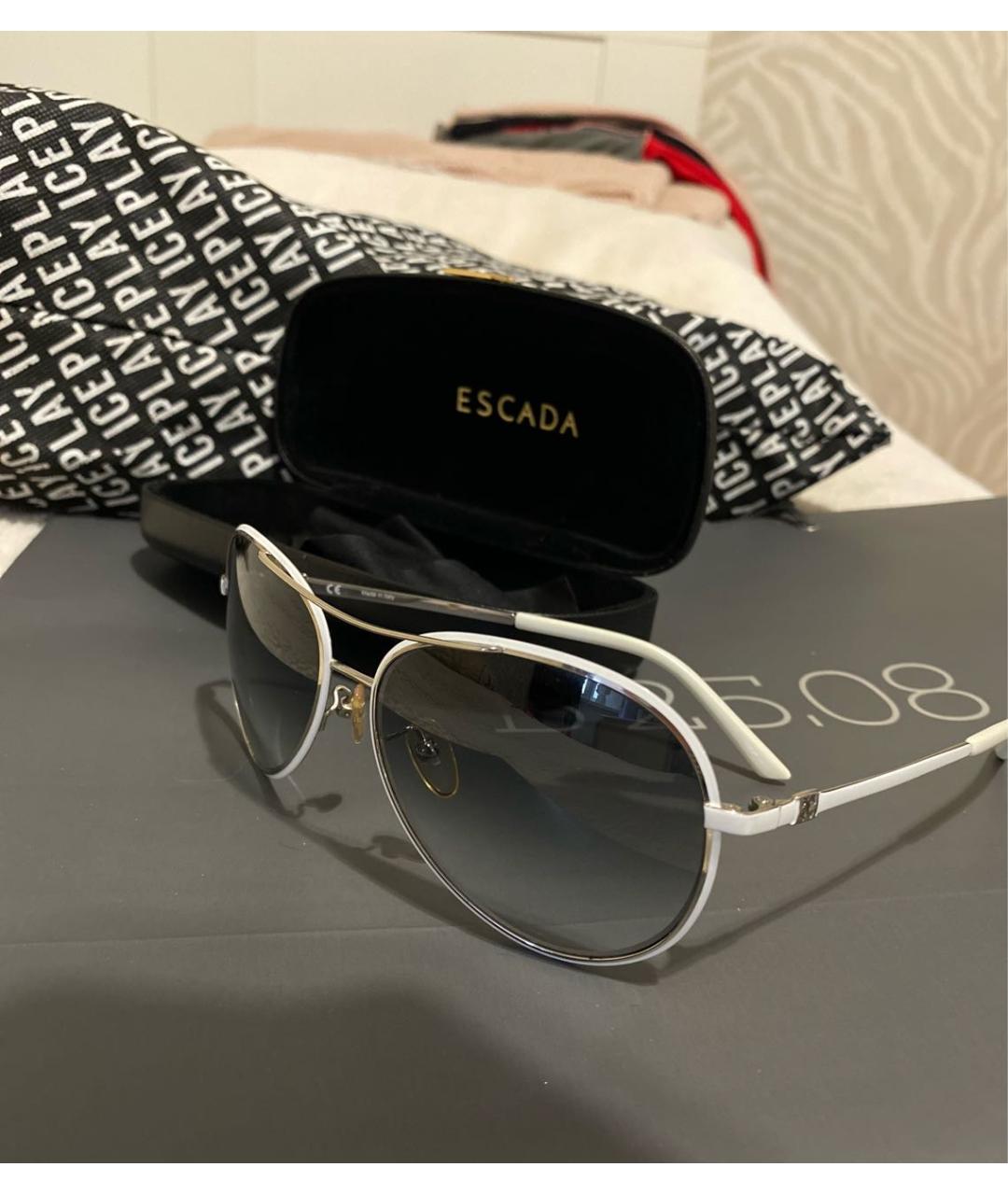 ESCADA Белые солнцезащитные очки, фото 6
