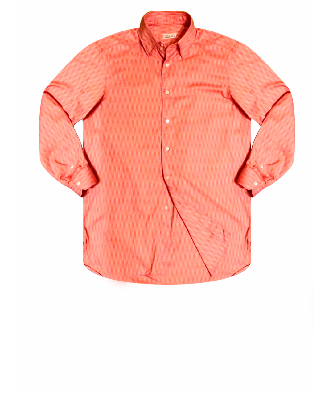 ZILLI Коралловая хлопковая кэжуал рубашка, фото 1