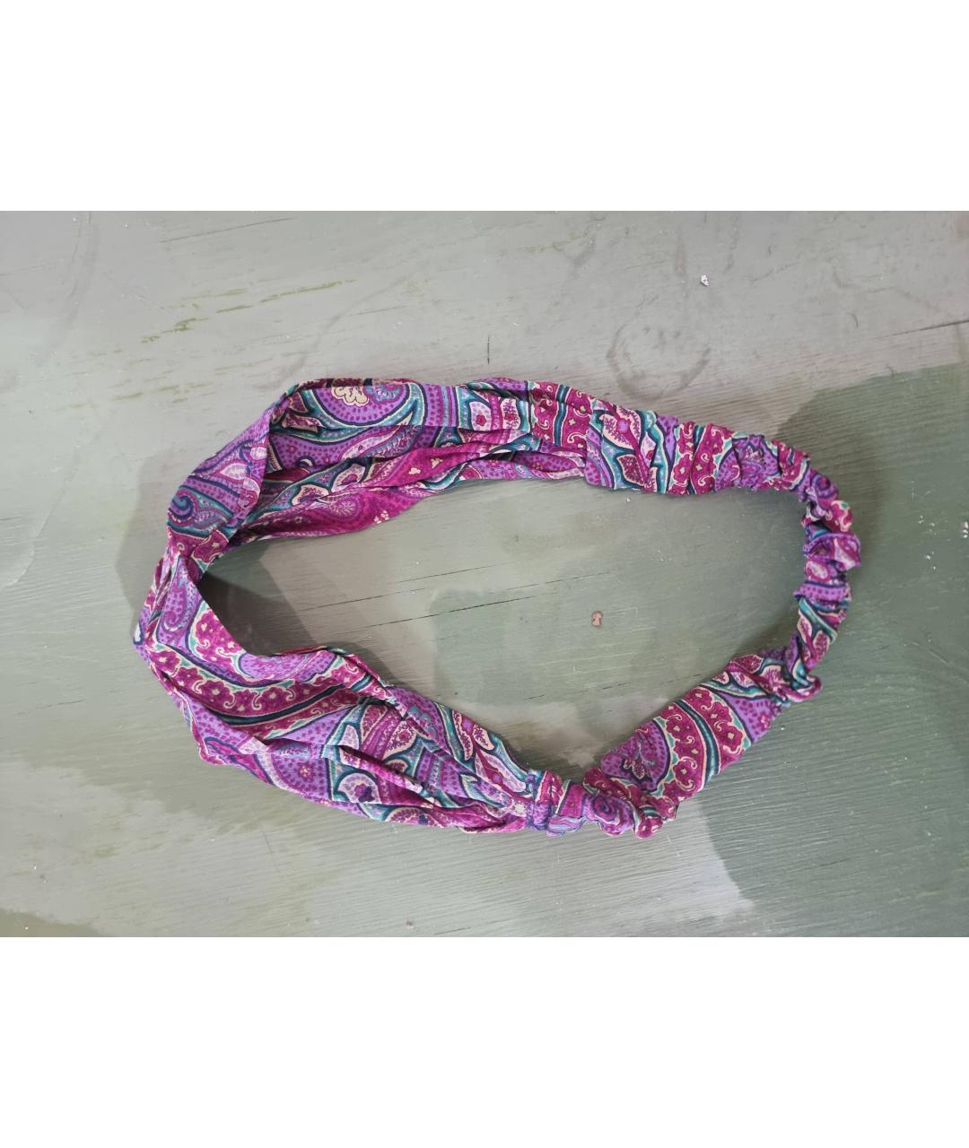 ETRO Фиолетовая повязка на голову, фото 4