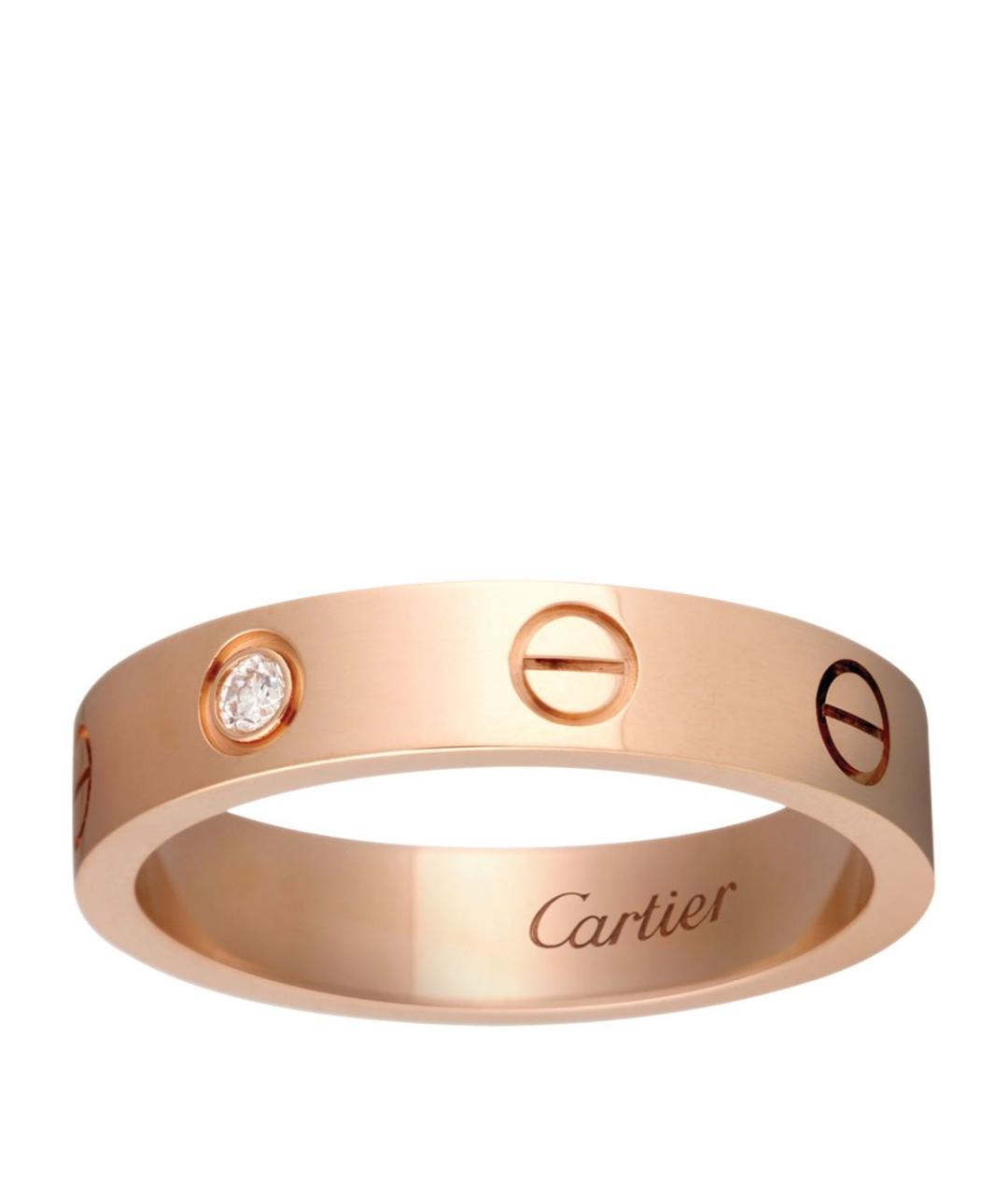 CARTIER Золотое кольцо из розового золота, фото 4