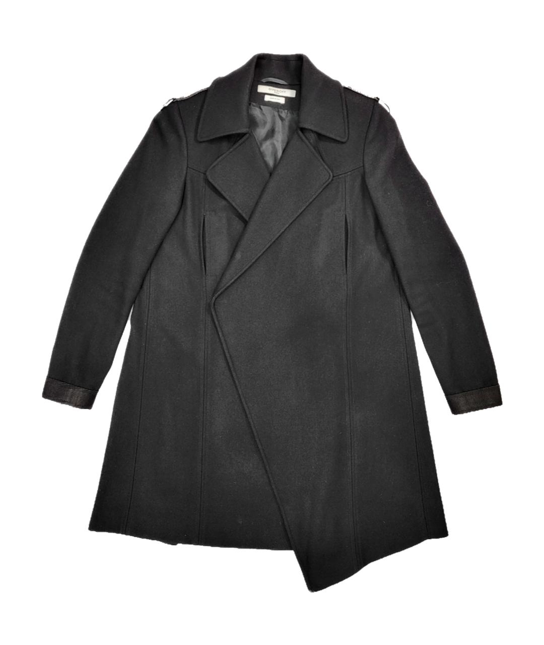 GIVENCHY Черное шерстяное пальто, фото 6