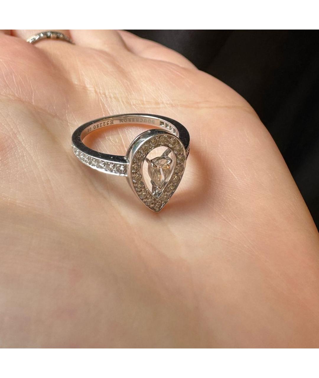 BOUCHERON Белое кольцо из белого золота, фото 5
