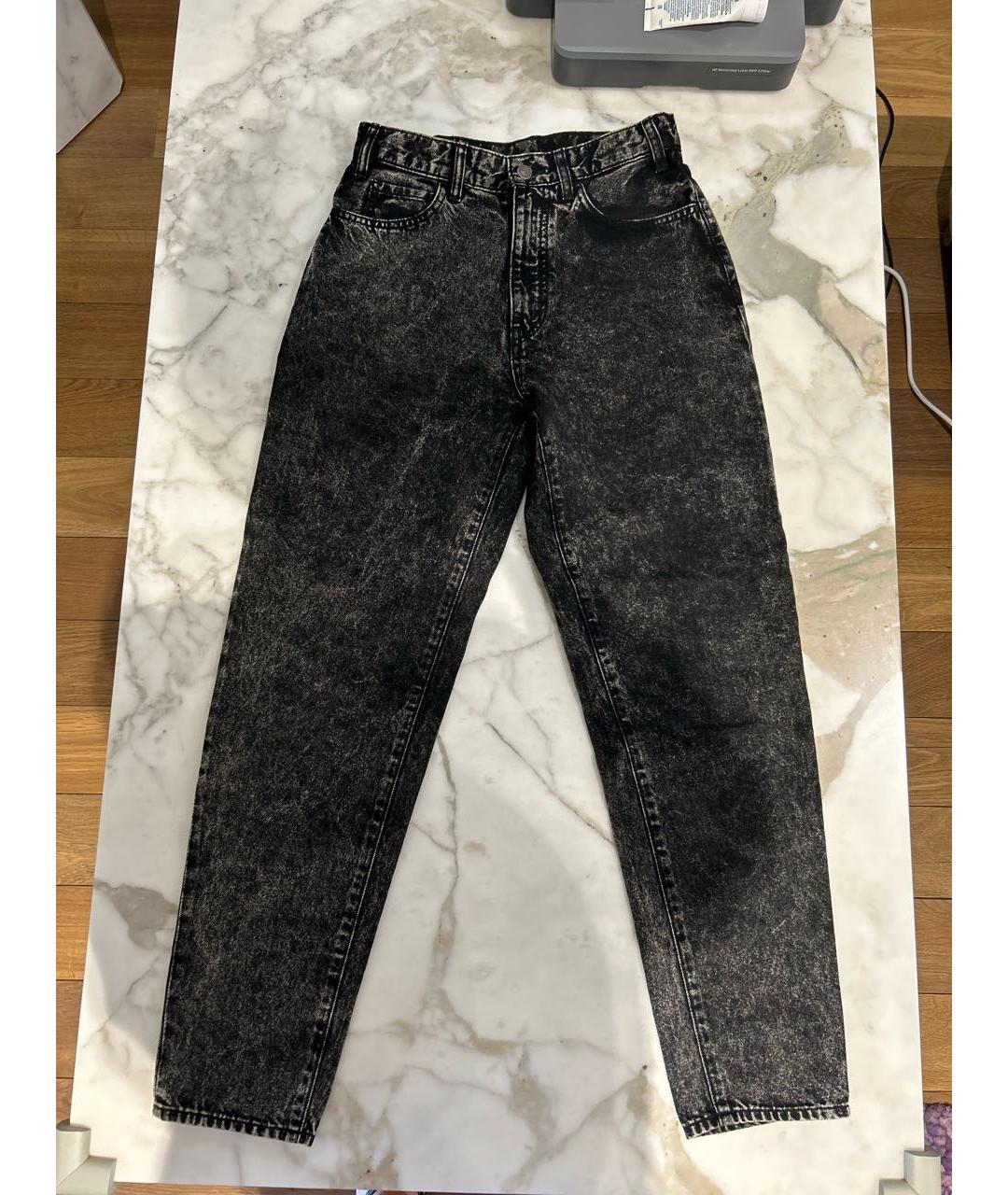 CELINE Серые прямые джинсы, фото 5