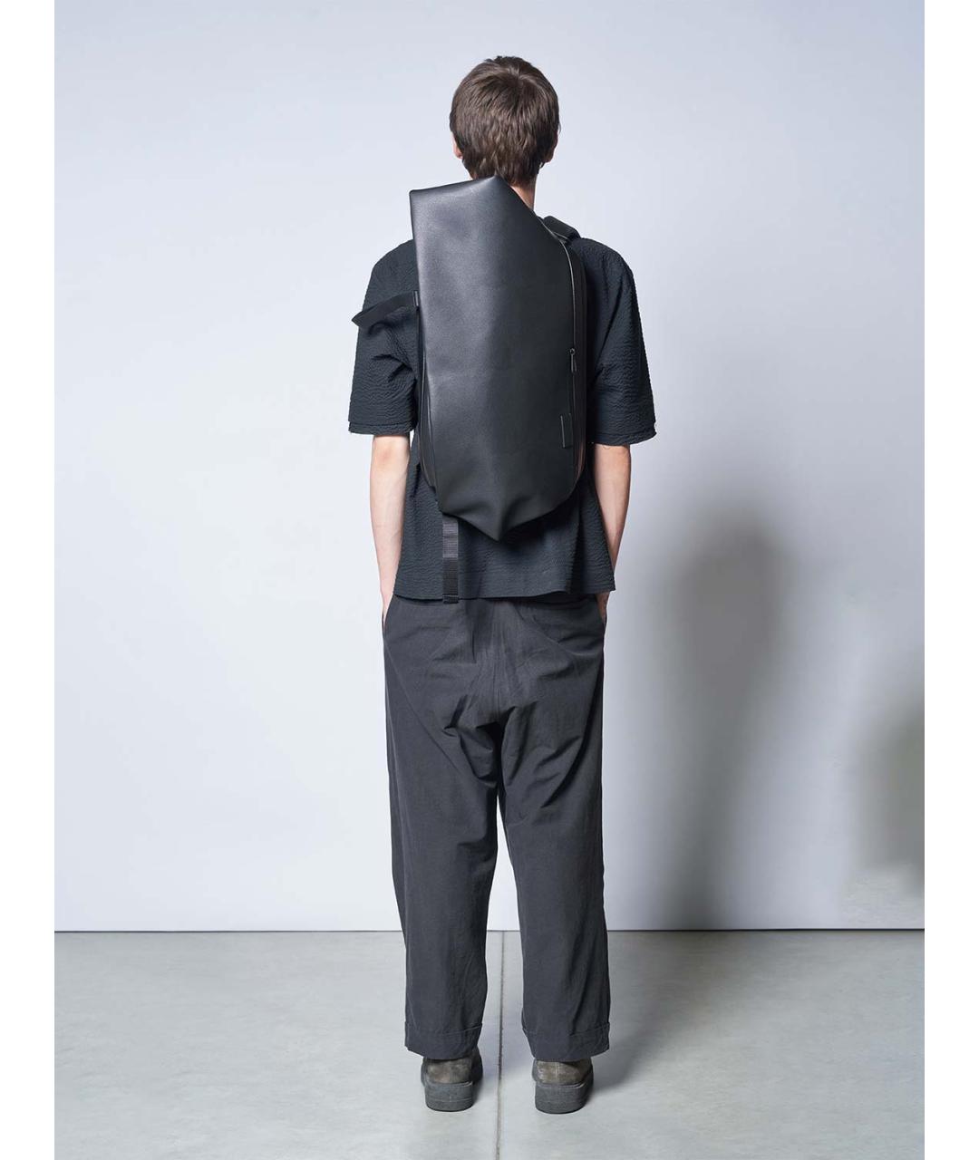 COTE&CIEL Черный кожаный рюкзак, фото 3