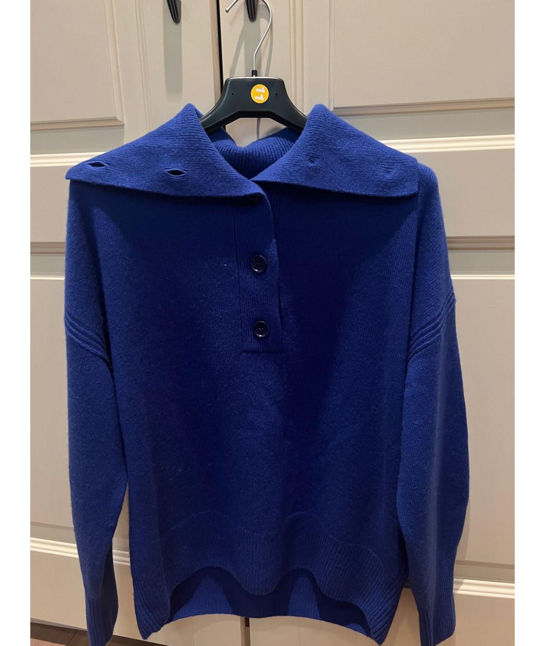 COS Синий кашемировый джемпер / свитер, фото 5